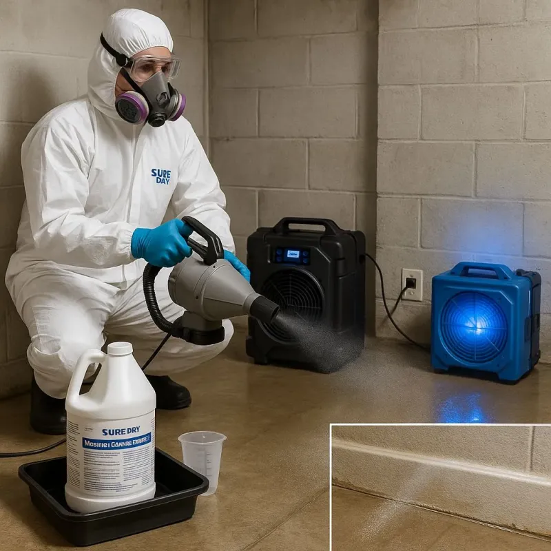 Sanitization and Odor Removal process in White Settlement, TX