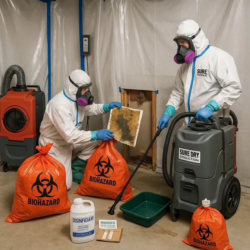 Contaminated Water Handling Protocols process in White Settlement, TX