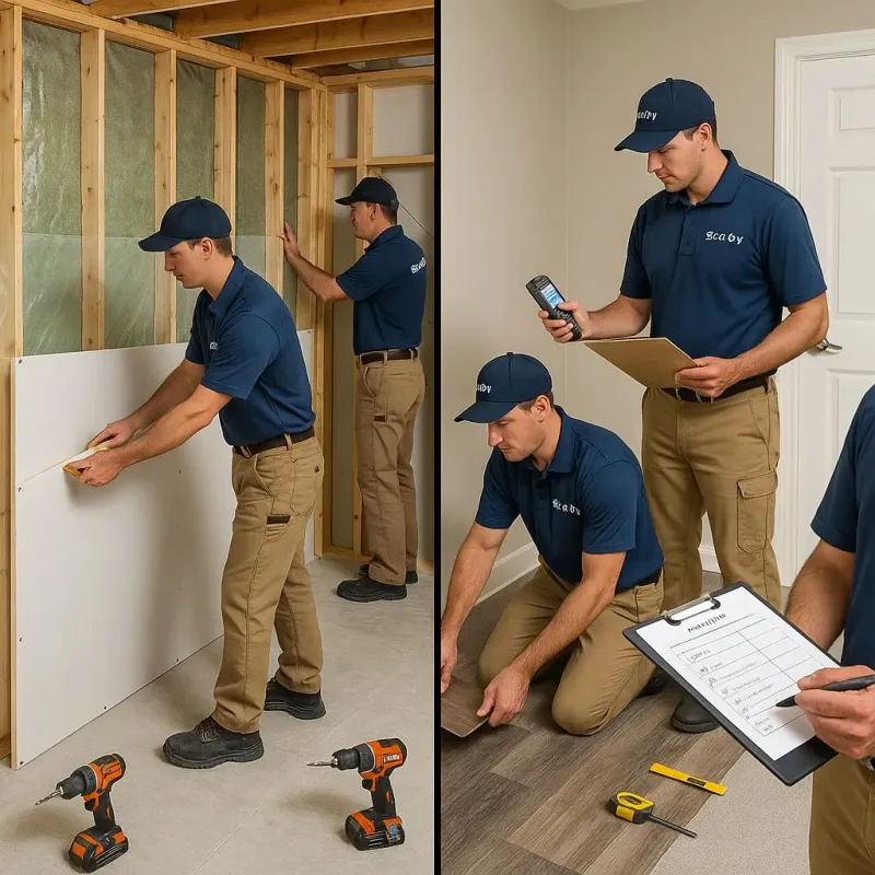 Repairs and Reconstruction process in White Settlement, TX